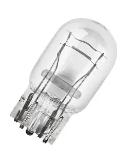 Комплект галогенових ламп OSRAM 7515-02B W21/12V 5W W3x16q 10X2 Blister - фото 3