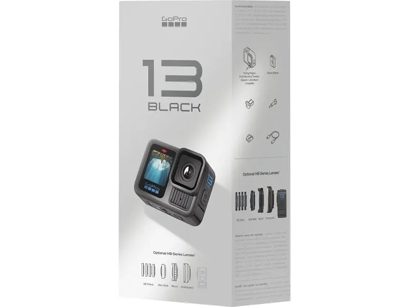 Екшн-камера GoPro HERO13 Black + Enduro + Head Strap + Handler Floating (CHDRB-131-RW) - фото 12
