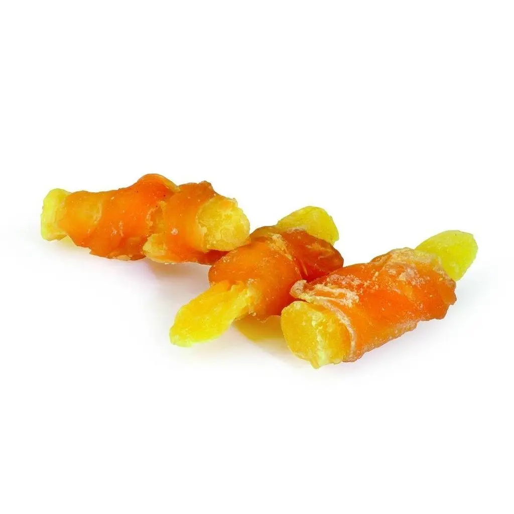 Ласощі для собак Lucky Star Курячі крученики з ананасом 7 см 200 г (FRM004S) - фото 2