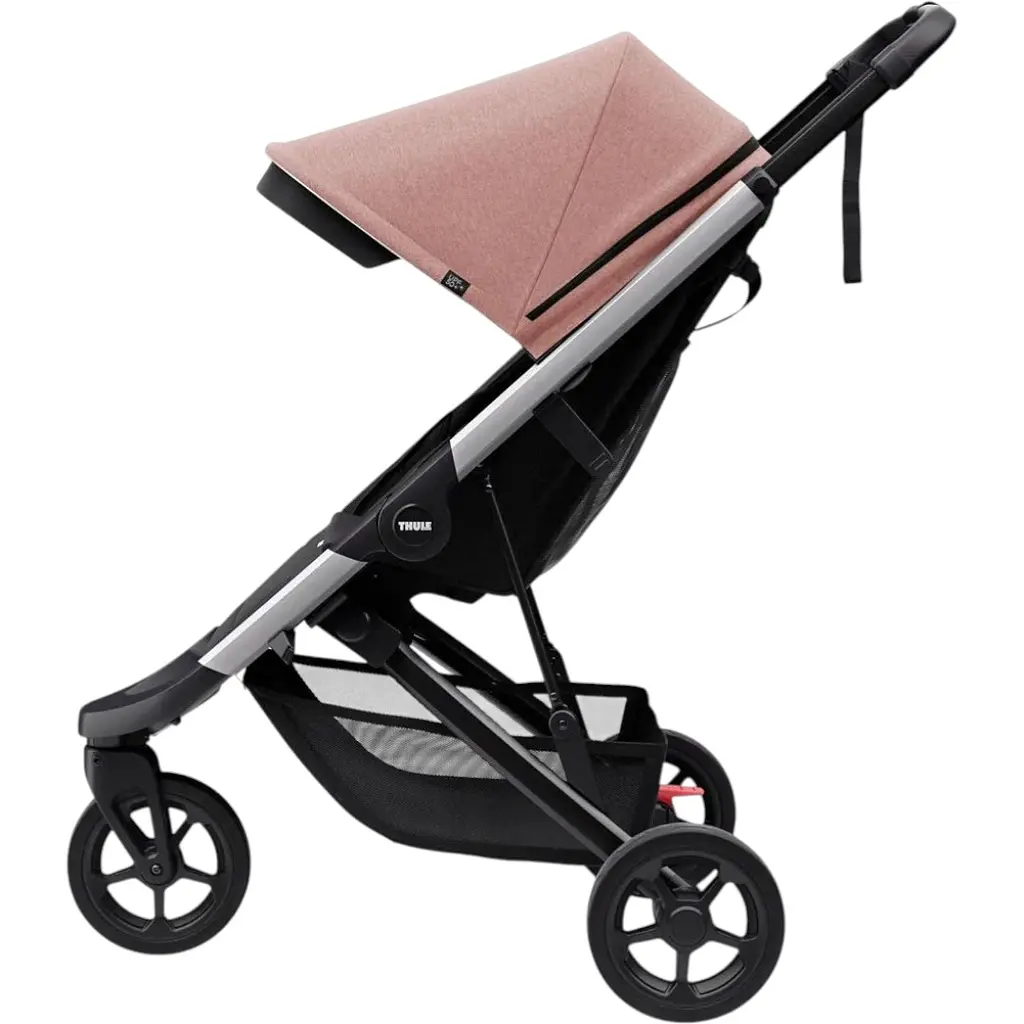Дитяча коляска Thule Spring Aluminium / Misty Rose Melange (TH 11300100-11300307) - фото 2