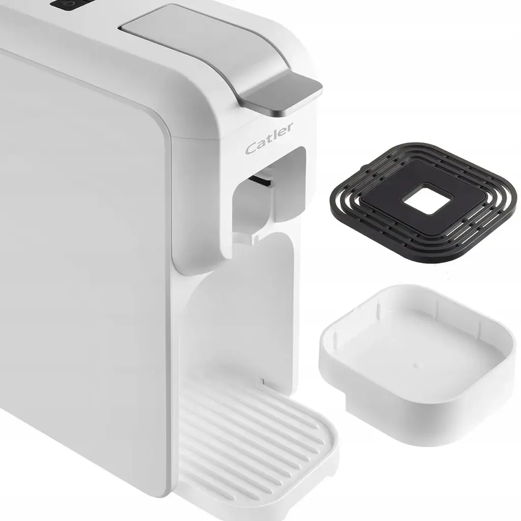 Кавоварка капсульна Catler Porto 0.8 л + бокс для адаптерів та капсул біла - фото 10