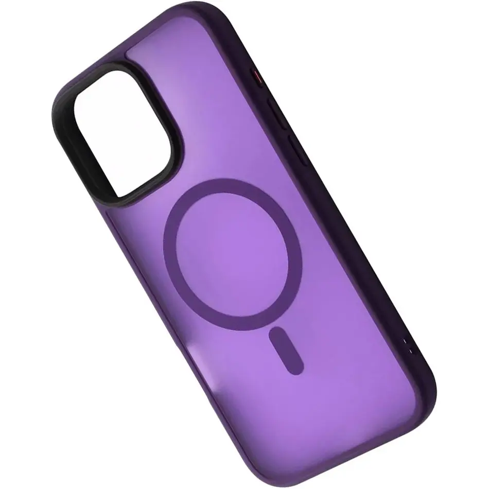 Чохол Wave Matte Insane Magnetic Ring with MagSafe для Apple iPhone 16 Pro Max Deep Purple [116350] - фото 3