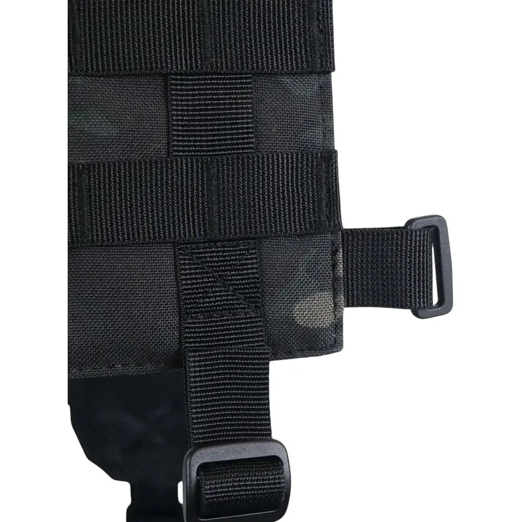 Лямки м'які для тактичних поясів РПС Kiborg з евакуаційною ручкою Black Multicam (1000-k3024) - фото 8