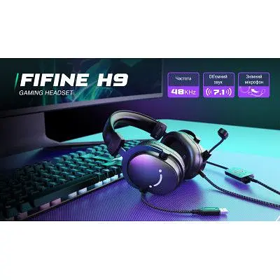 Наушники Fifine (H9) Black (H9) - фото 6