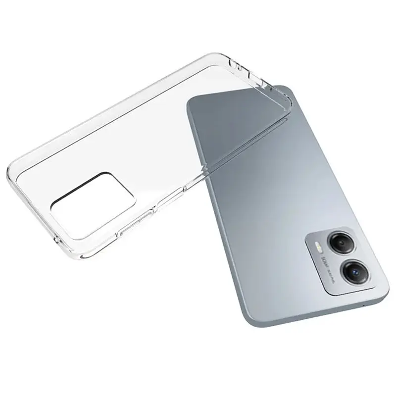 TPU чохол Epic Transparent 1.5mm для Motorola Moto G24 / G04 / E14 Безбарвний (прозорий) - фото 2