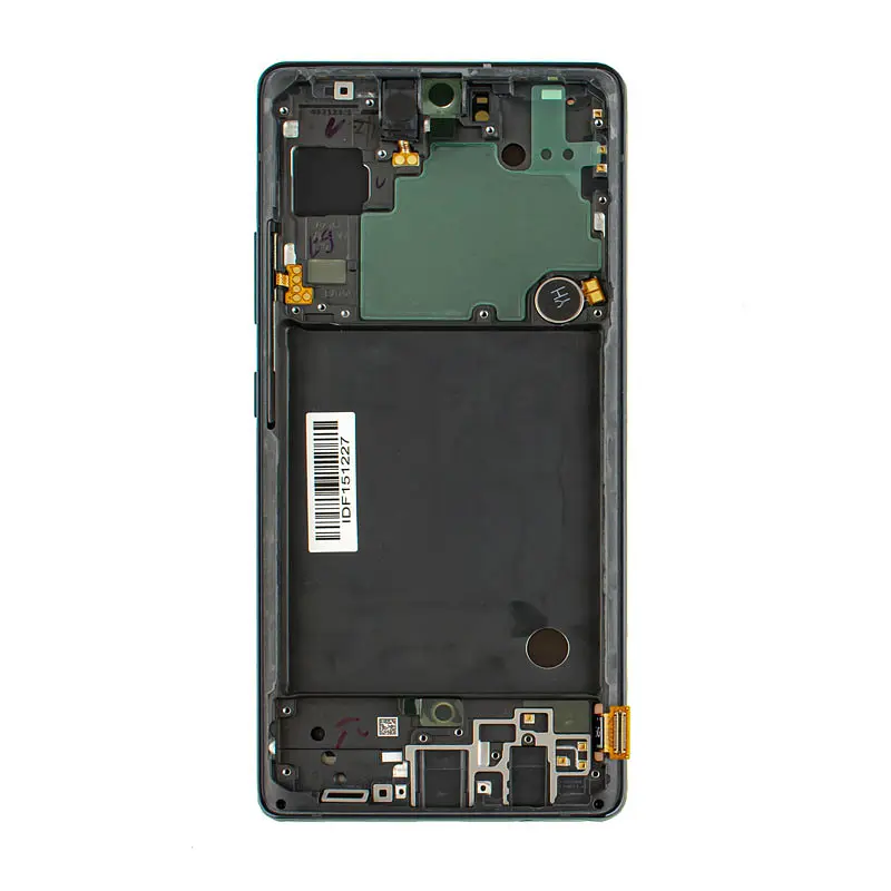 Дисплей для смартфона (телефону) Samsung Galaxy A71 5G (2020) SM-A716 чорний (у зборі з тачскріном)(з рамкою)(Service) - фото 2