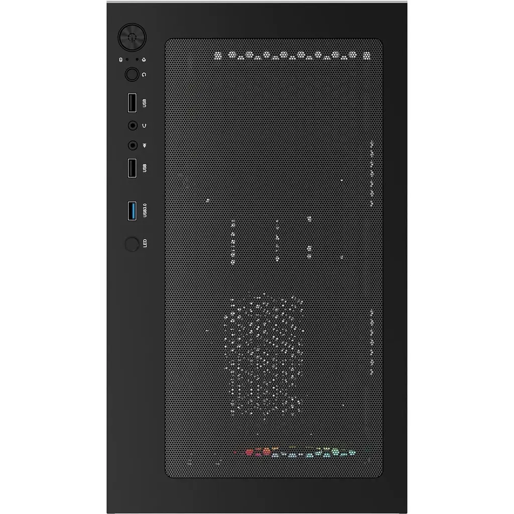 Корпус Aerocool Viewport Mini-G-BK-v2 Black без БП (ACCM-ES09133.11) - фото 6