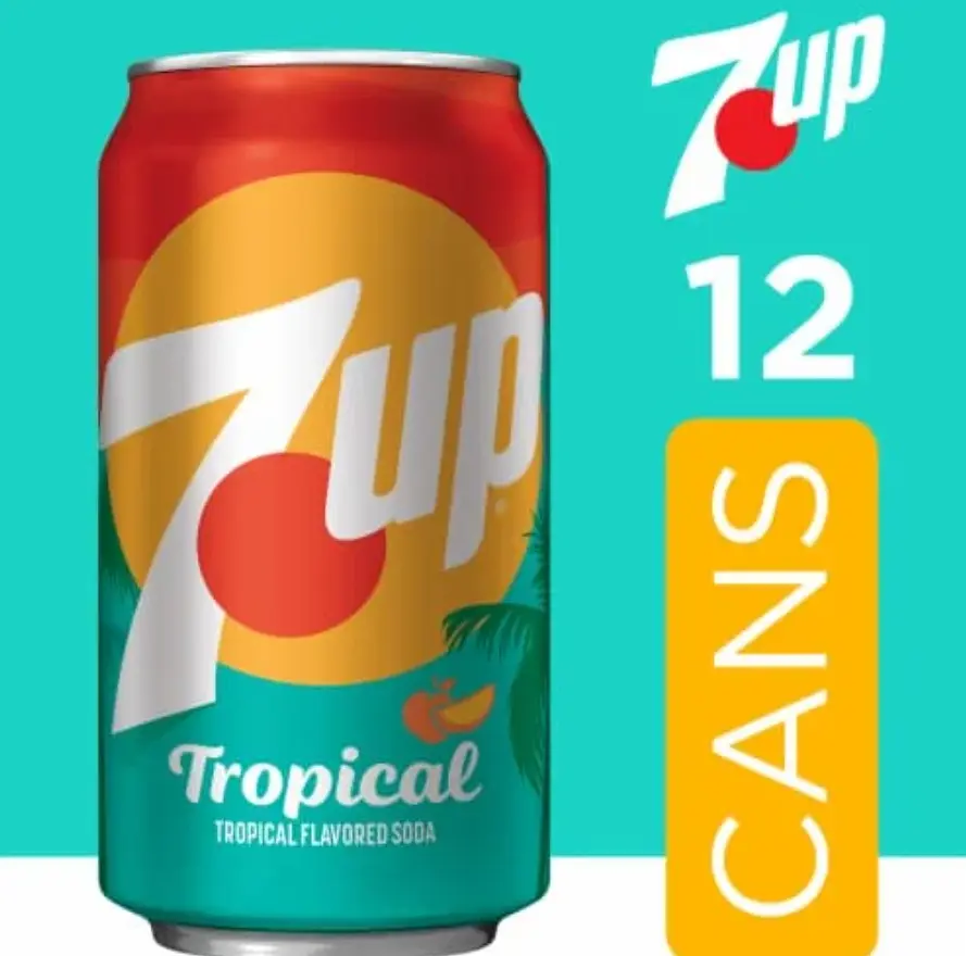 Газований напій 7UP Tropical 355 мл - фото 2