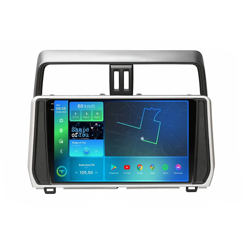 Штатна магнітола TORSSEN 2K Toyota Prado 150 2017+ FL10 4+64Gb 4G Carplay DSP 202306030