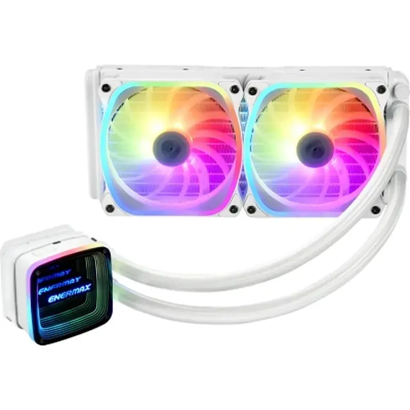 Система рідинного охолодження Enermax Aquafusion ADV 240 White ARGB (ELC-AQFA240-SQA-W) - фото 7
