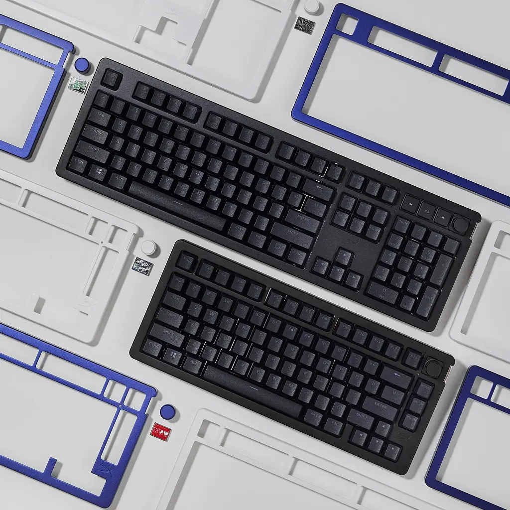 Клавіатура механічна Alloy Rise 106key, Red, USB-A, EN/UA, RGB, чорний HyperX teh0013885 - фото 9