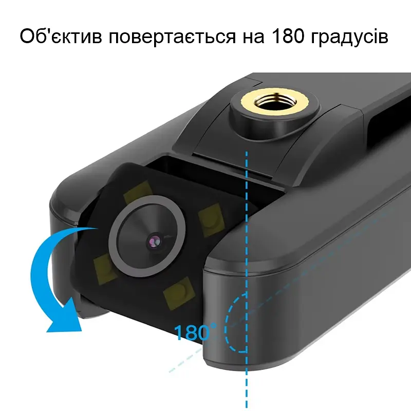 4G боді камера - портативний відеореєстратор під СІМ карту Vstarcam CB77-4G, запис у хмару (101131) - фото 3