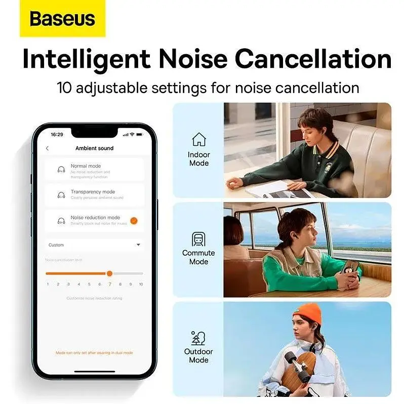 Наушники Baseus True Wireless Earphones Bowie M2 (NGTW140002) белые - фото 8