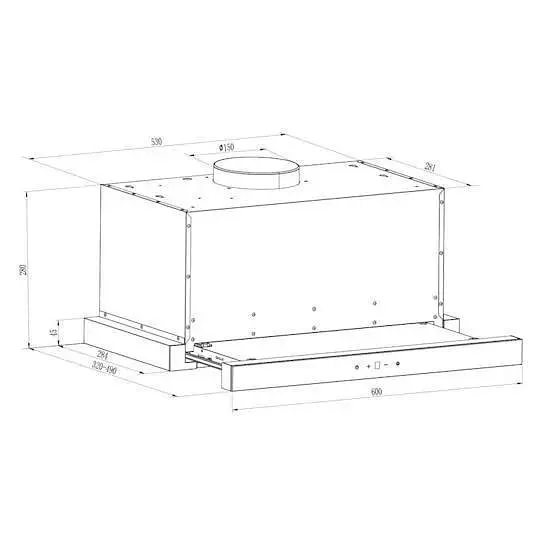 Вытяжка Klarstein Vinea 60 (10031682) - фото 3