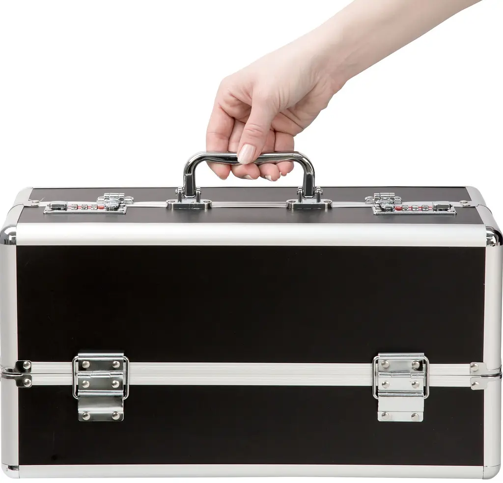 Великий кейс для зберігання секс-іграшок BMS Factory Large Lokable Vibrator Case - фото 4