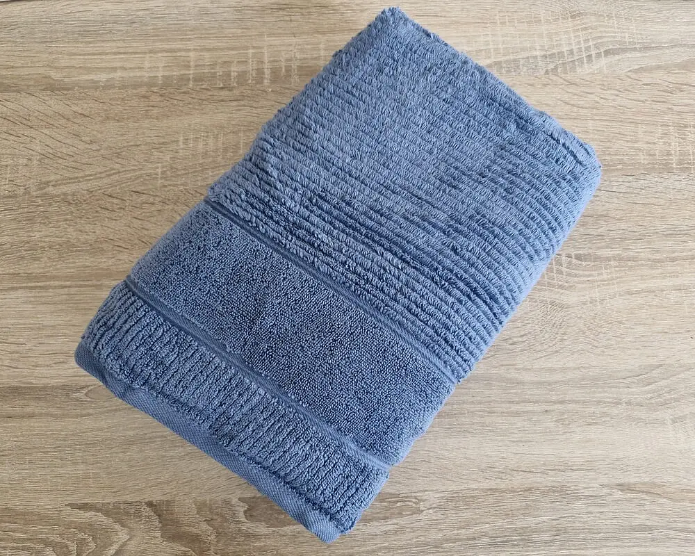 Набір турецьких махрових рушників Cestepe MicroCotton Premium 3 штуки 70x140 Nevara 2 щільність 600 г/м2 - фото 8