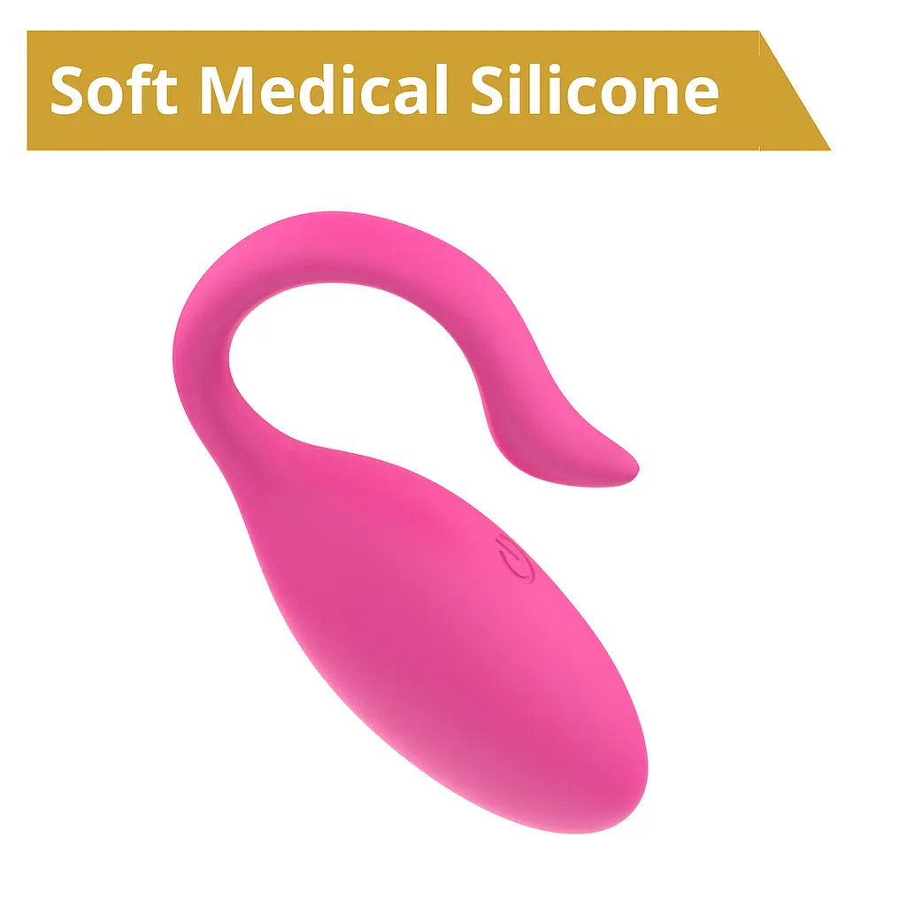 Віброяйце Erospace Sweet Play A9 10.5 см рожевий - фото 11