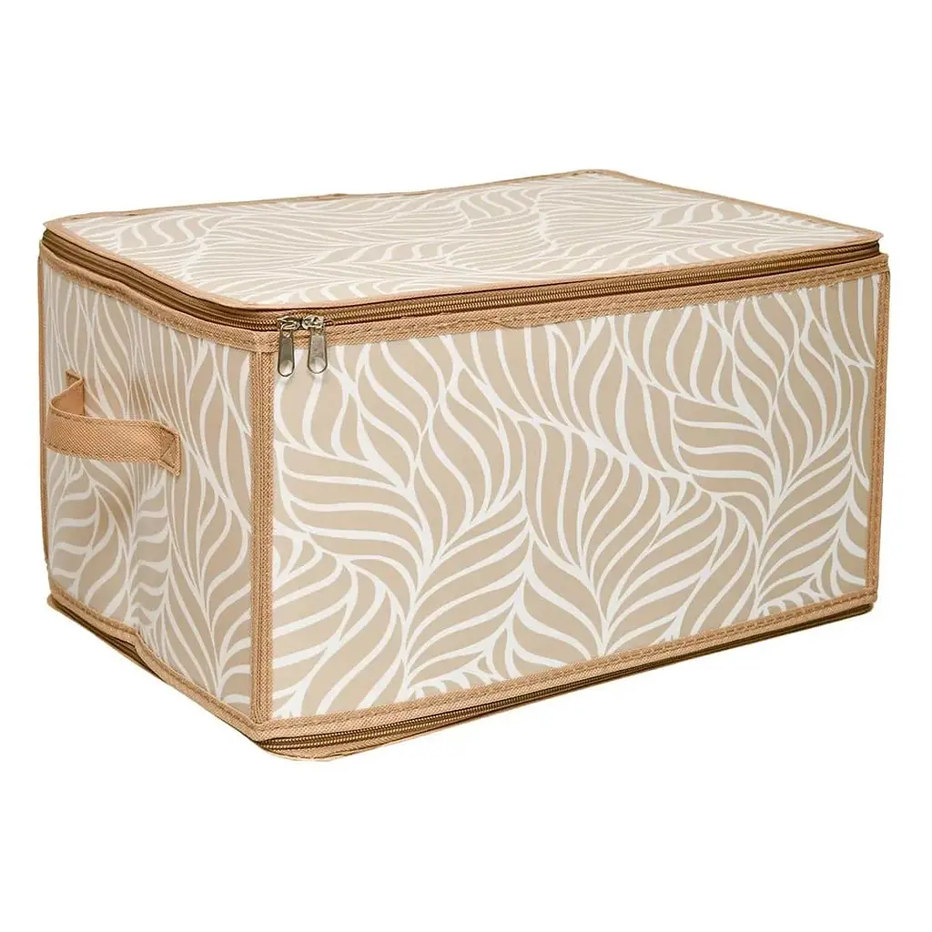 Короб складаний Handy Home Nature на блискавці 40x30x25 см бежевий (ESH22L) - фото 3