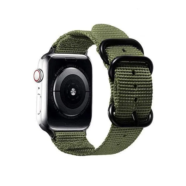 Нейлоновий ремінець Primo для Primolux Traveller для Apple Watch 38 мм, 40 мм, 41 мм Army Green - фото 2