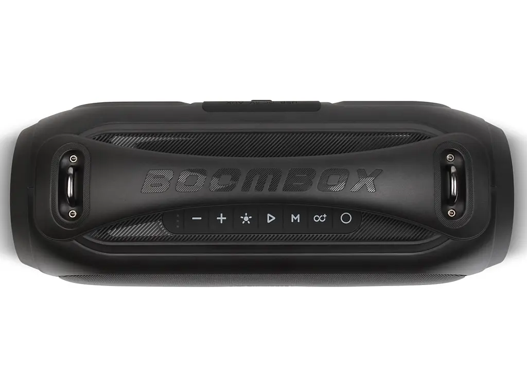 Портативная колонка бумбокс REAL-EL RX745 Boombox 40W Bluetooth TWS, RGB, Black - фото 6