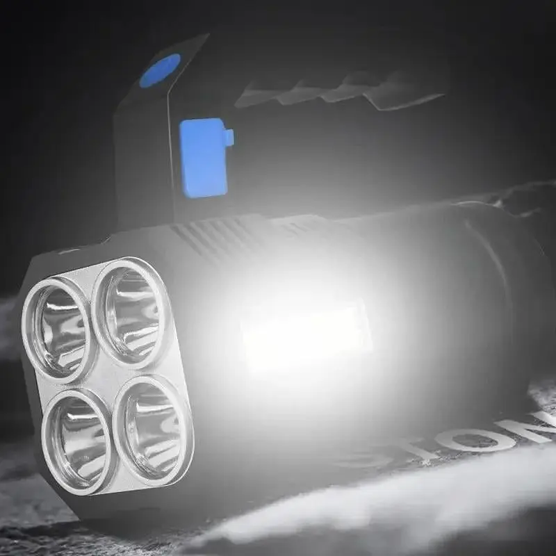 Світлодіодний переносний ліхтар Solar LF-S09 ручний 1200 мАг з USB - фото 4