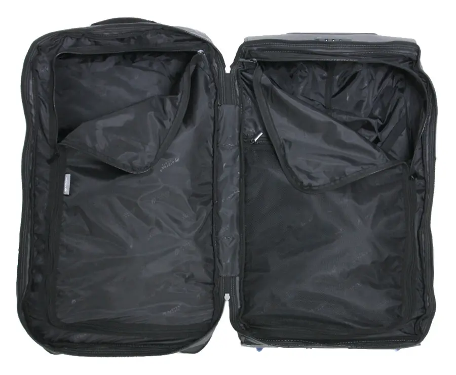 Велика дорожня сумка на колесах Airtex 827 98л L Cірий - фото 5