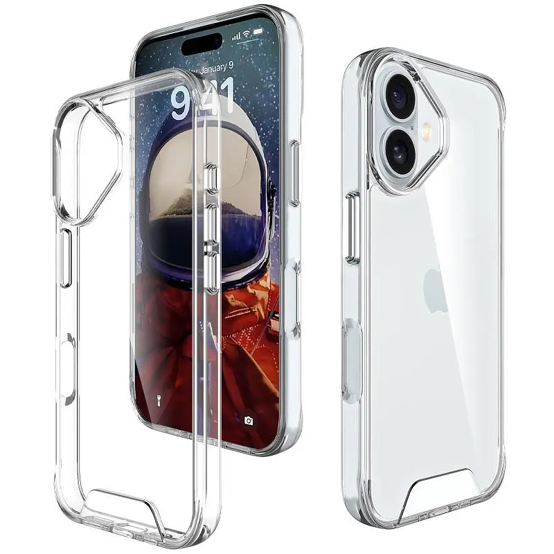Чохол Epik TPU Space Case transparent для Apple iPhone 17 Air 6.5" Прозорий - фото 3