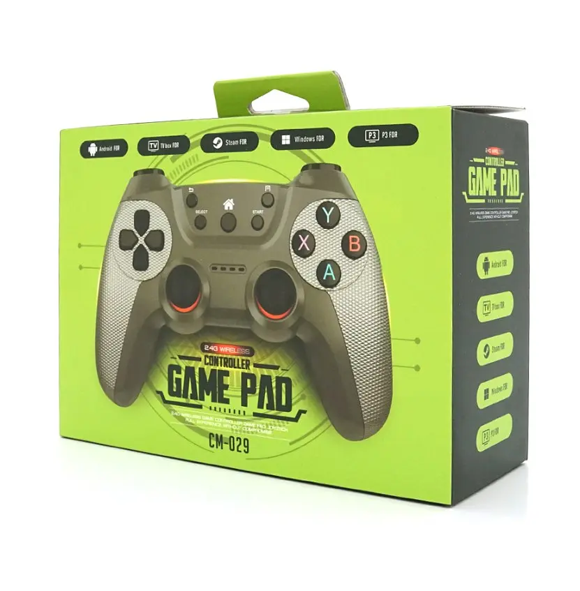 Геймпад джойстик Doubleshock CM029 2.4G Wireless for PC/X360/P3/Android/TVBOX - фото 5