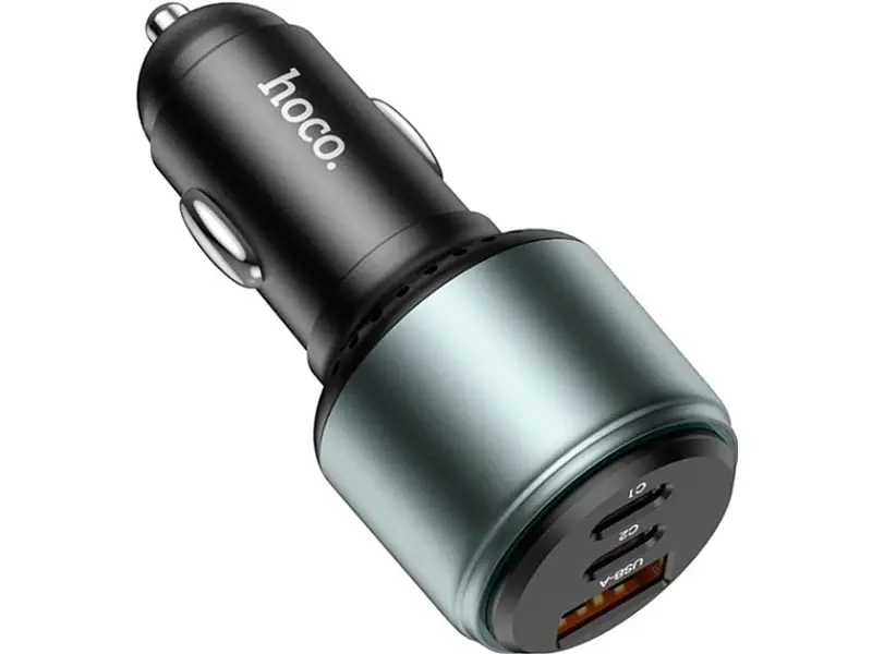 Автомобільний зарядний пристрій Hoco NZ9 Galloper 95 W (2C1A) Black - фото 4
