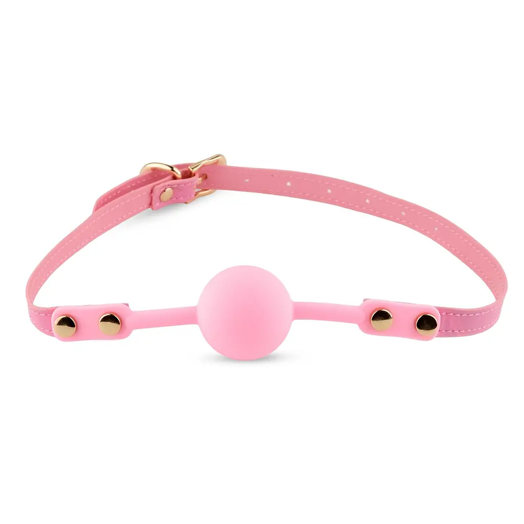 Кляп Knebel Ball Gag рожевий - фото 2