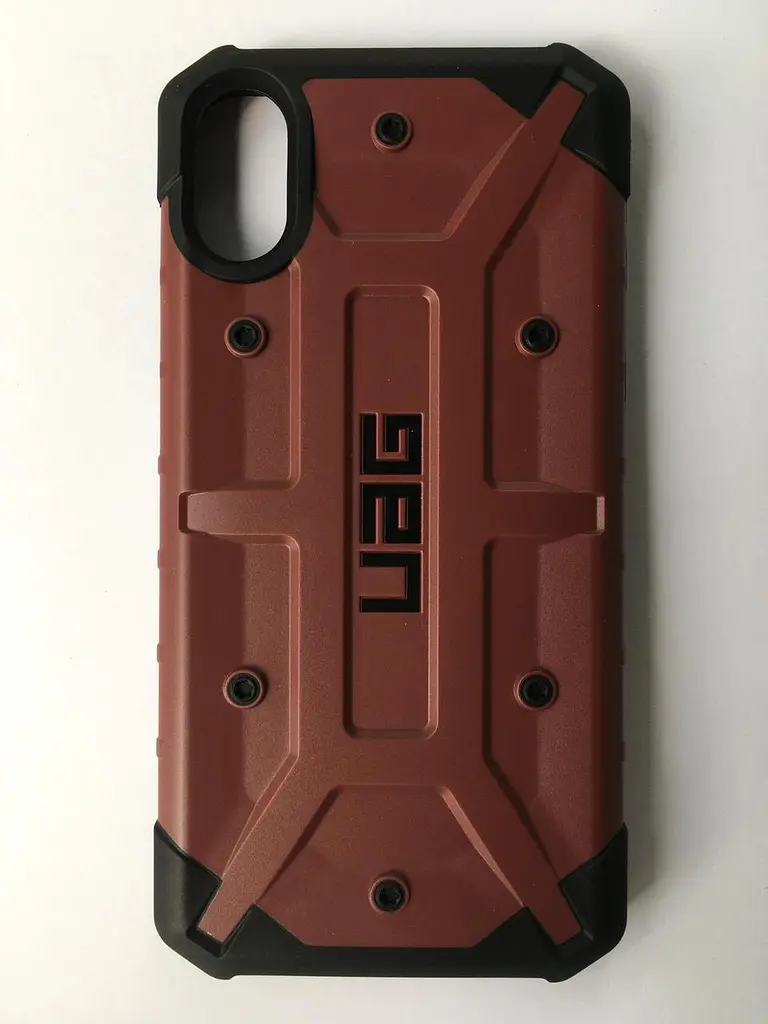 Чохол оригінальний протиударний UAG Pathfinder для iPhone XS / iPhone X Carmine (111227119696) - фото 5