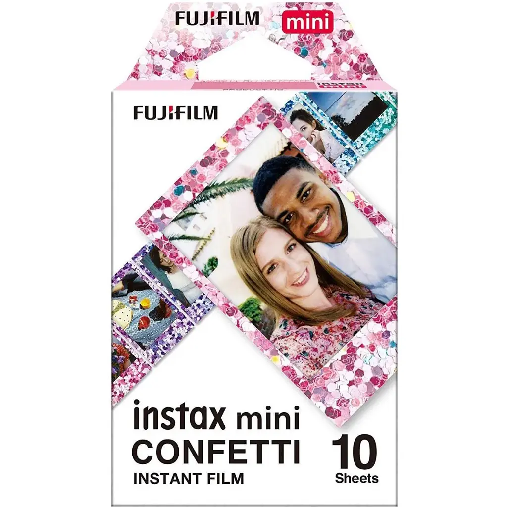 Фотопапір Fujifilm Instax Mini Film Confetti 1x10 (11580198) [136995] - фото 1