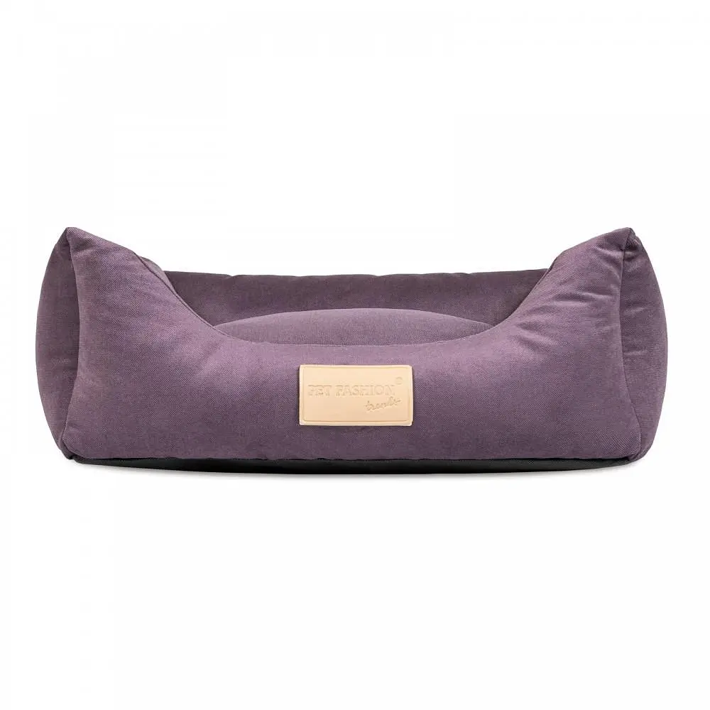 Лежак Pet Fashion MOLLY 62 х 50 х 19 см (фіолетовий) - фото 3