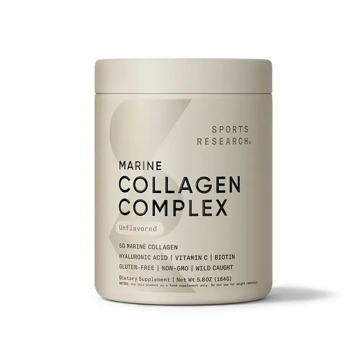 Морський колаген Sports Research Marine Collagen Complex, 164 грам