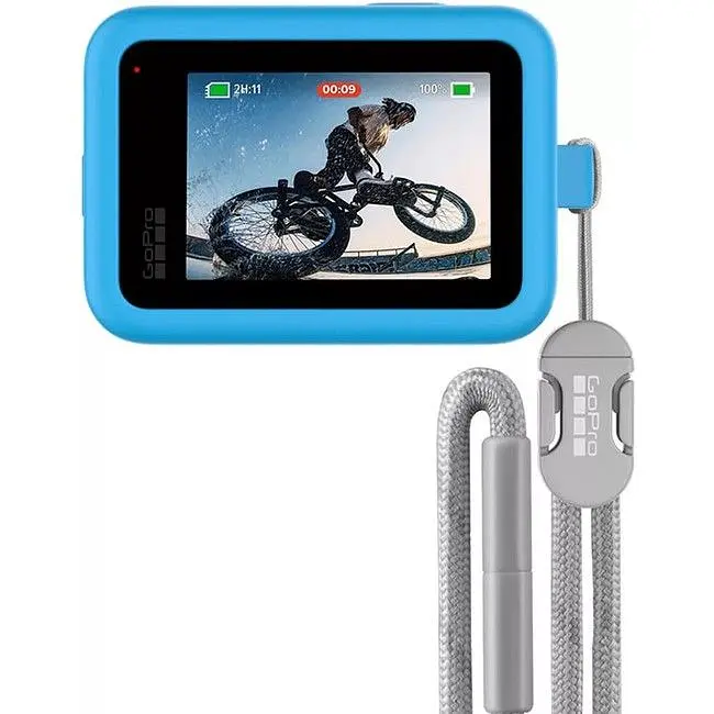 Чехол + ремешок GoPro Sleeve&Lanyard Blue для HERO9 (ADSST-003) - фото 2