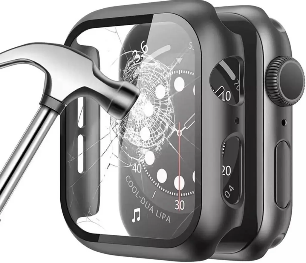 Захисний чохол зі склом Choice для Apple Watch 40 мм Чорний - фото 7