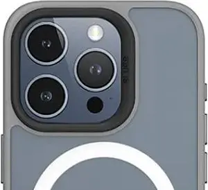 Чохол Blueo Frosted Anti-Drop with MagSafe для Apple iPhone 15 Pro Grey (BK5934-I15PGR) [102959] - фото 3