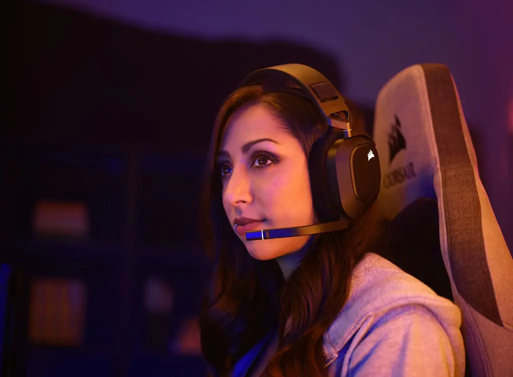 Навушники з мікрофоном Corsair HS80 RGB Wireless (CA-9011235) - фото 10