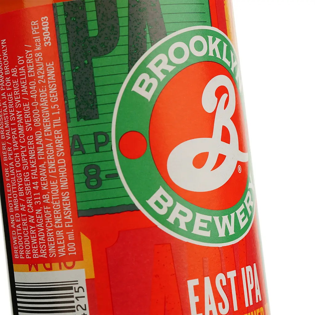 Пиво Brooklyn Brewery East IPA світле 6.9% 0.33 мл - фото 4