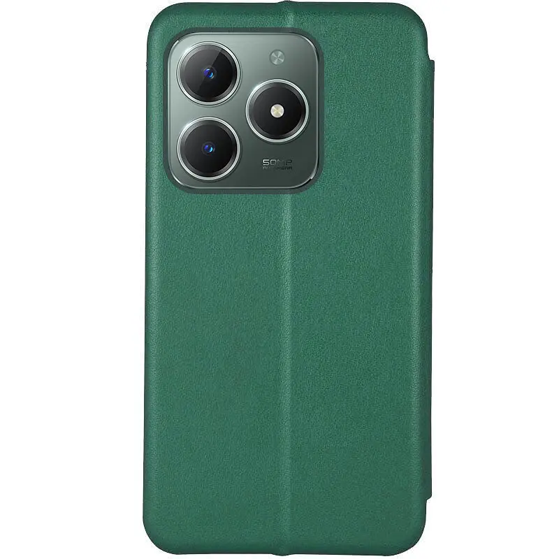 Шкіряний чохол-книжка Classy для ZTE Blade A75 4G Зелений - фото 2
