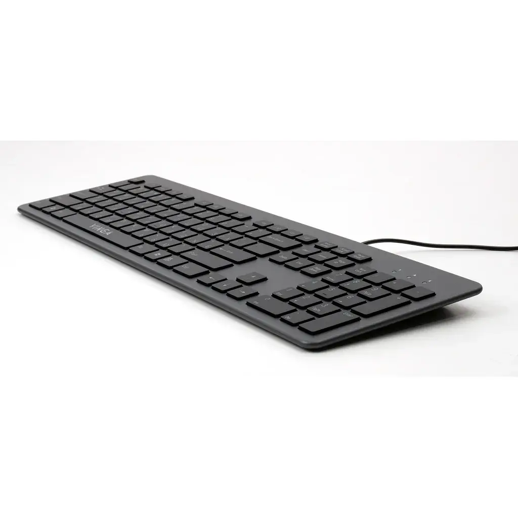 Клавіатура Vinga KB735 black-grey - фото 6