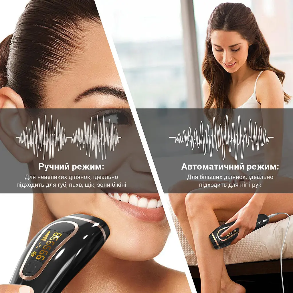 Фотоепілятор AIMED Silk Skin IPL Intensed Pulse Light колір білий - фото 4
