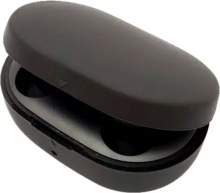 Чохол DK Silicone Candy Case Xiaomi Redmi AirDots / Mi AirDots / Redmi Airdots 2 black - фото 2