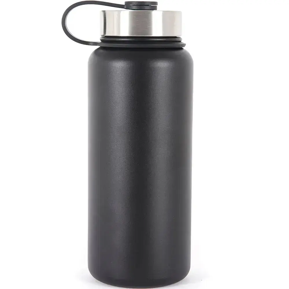 Термофляга Lifeventure Stainless Steel Flask 1 L Чорний - фото 2