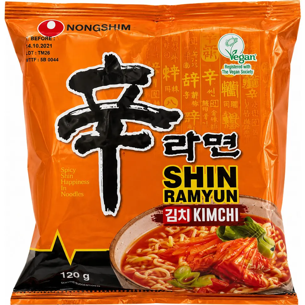 Суп рамьон Кімчі Nongshim 120г - фото 2