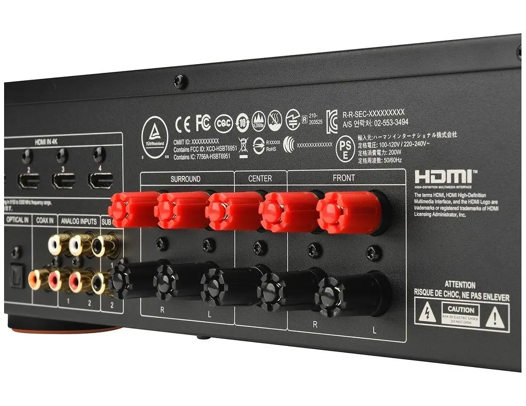 AV-Ресивер 5.2-канальний JBL MA-310WHT-EU, Bluetooth, Dolby, DTS, HDMI 4K - фото 5