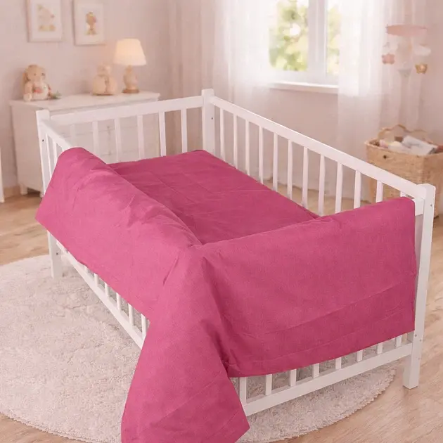 Дитяча постільна білизна LITTLE KIDS Poplin Line Wild rose (2200012786284) - фото 4