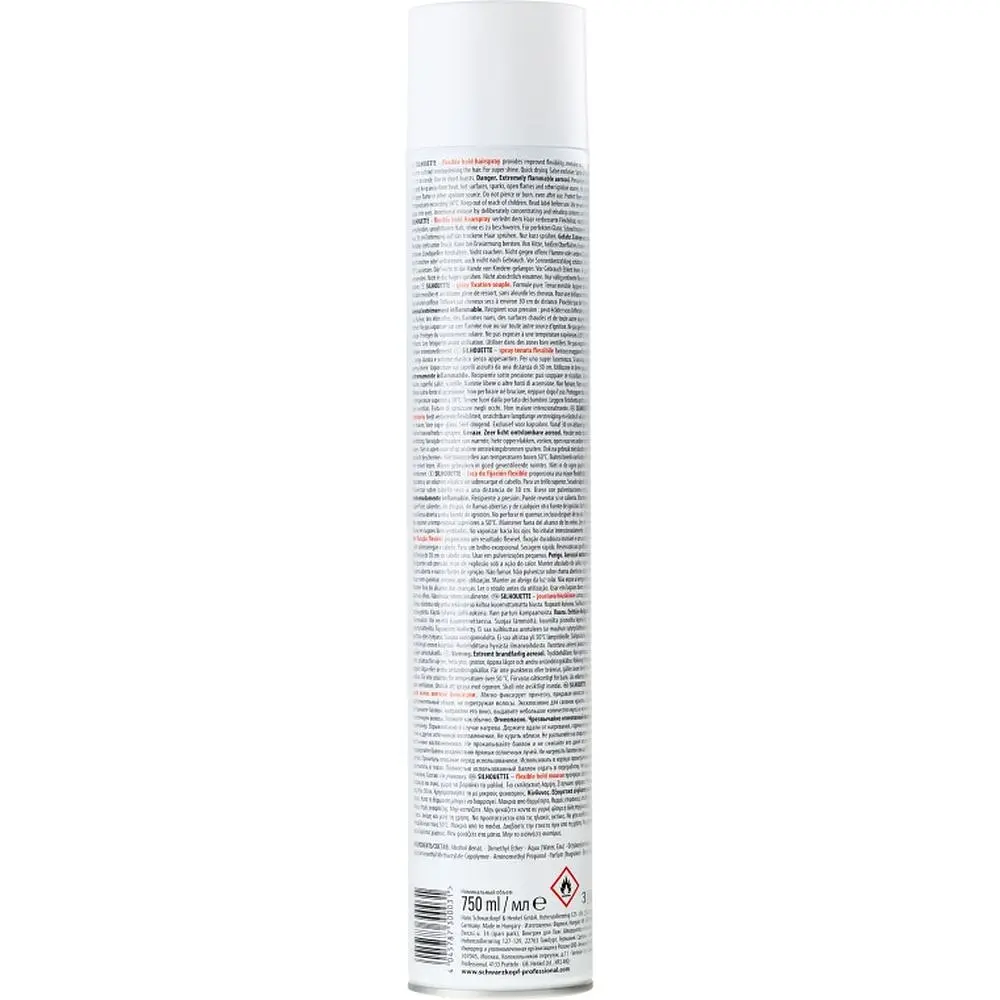 Лак для волосся Schwarzkopf Professional Silhouette Hairspray Flexible Hold еластична фіксація 750 мл - фото 2