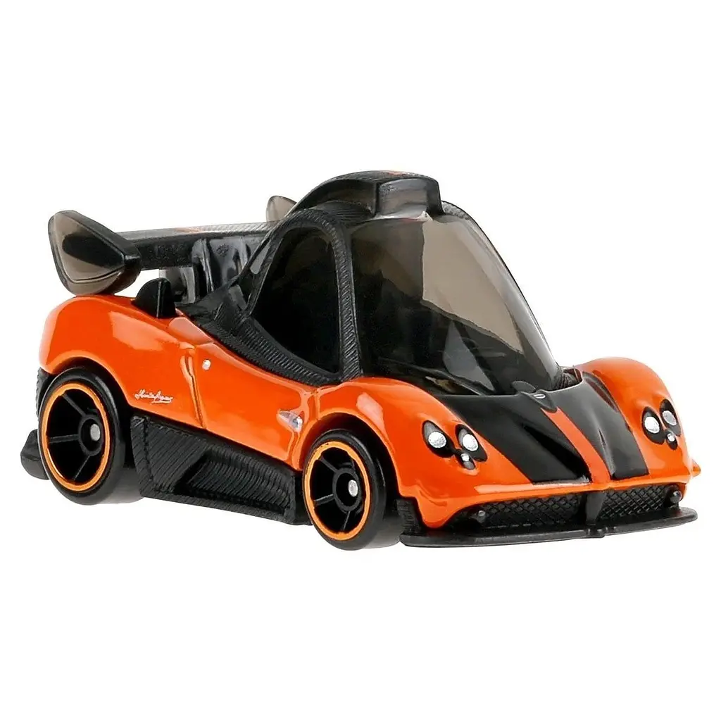 Базовая машинка Hot Wheels Exoticars Pagani Zonda Cinque оранжевая (5785) JJK75-N521 - фото 2