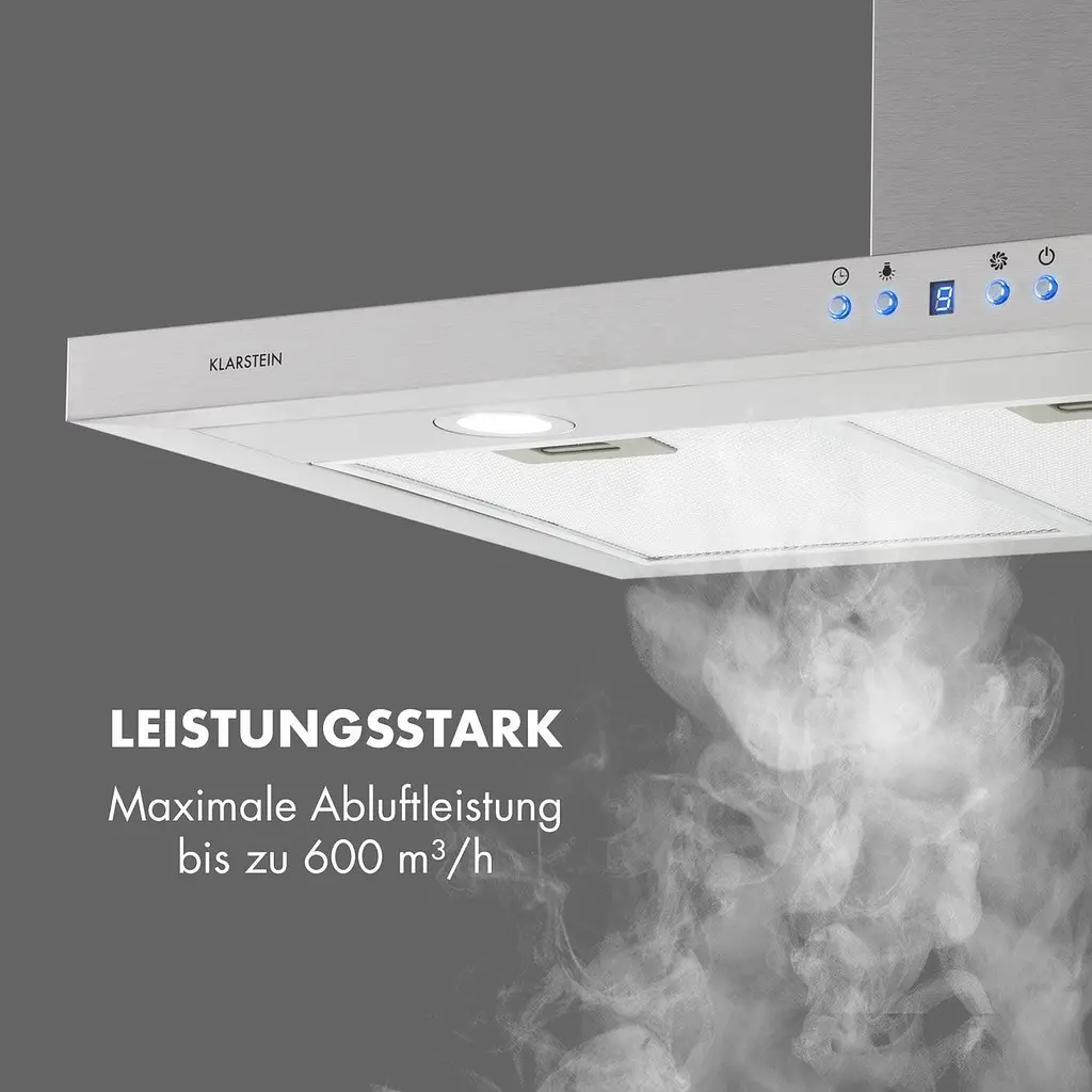 Витяжка Klarstein Limelight 90 600 м3/год (10034975) - фото 5